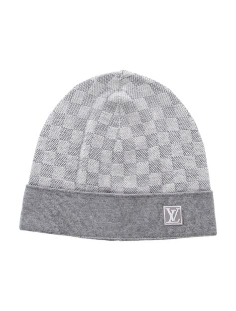 lv grey beanie